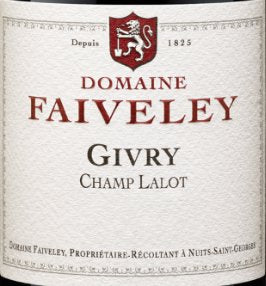 Domaine Faiveley Givry Champ-Lalot 2022 - 750ml