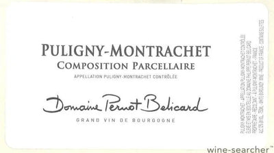 Domaine Pernot Belicard Puligny-Montrachet Composition Parcellaire 2023 - 750ml