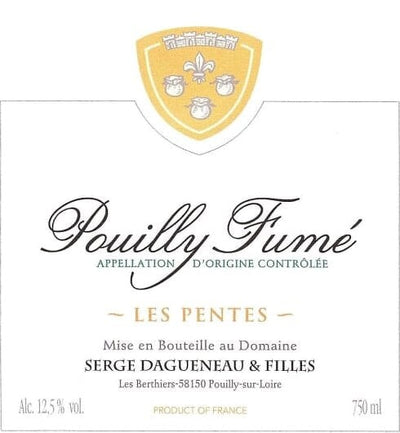 Domaine Serge Dagueneau & Filles 'Les Pentes' Pouilly Fume 2022 - 750ml