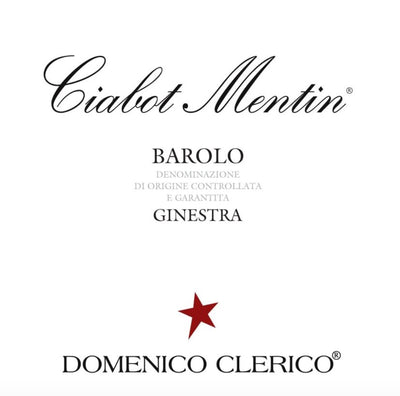 Domenico Clerico Barolo Ciabot Mentin 2017 - 750ml