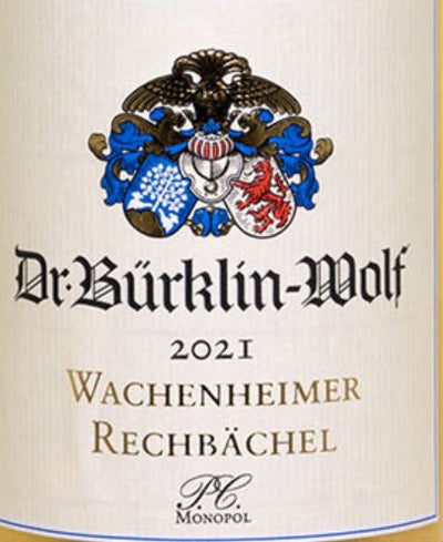 Dr. Burklin-Wolf Wachenheimer Rechbachel P.C. Riesling 2021 - 750ml