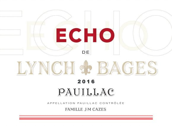 Echo de Lynch Bages Pauillac 2016 - 1.5L