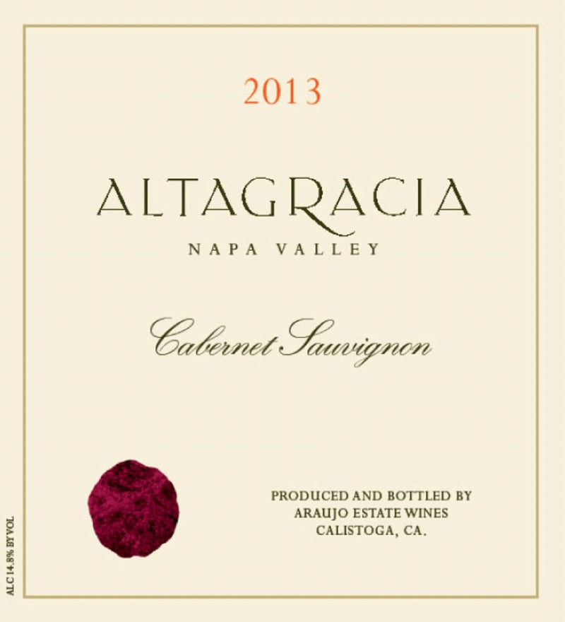 Eisele Altagracia Cabernet Sauvignon 2013 - 750ml