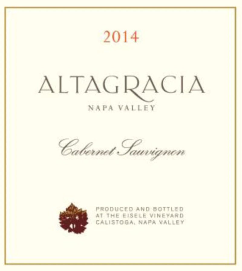 Eisele Altagracia Cabernet Sauvignon 2014 - 750ml