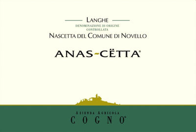 Elvio Cogno Anas-Cetta Nascetta di Novello 2020 - 750ml