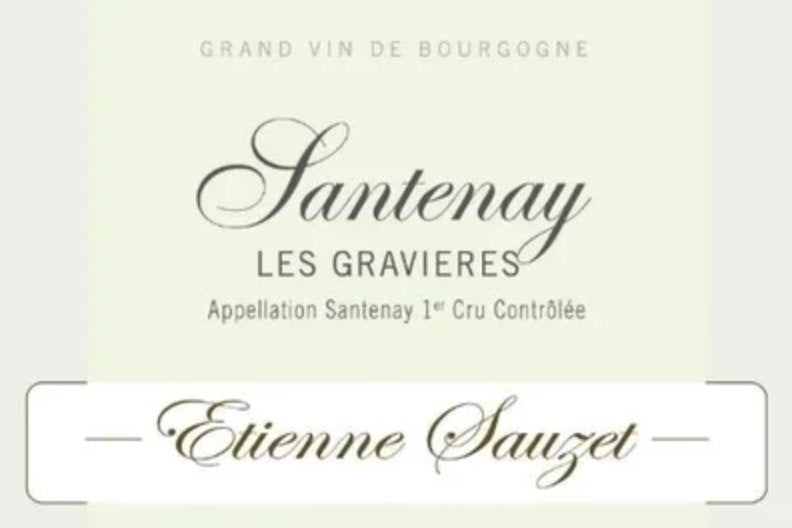 Etienne Sauzet Santenay Les Gravières 1er Cru Blanc 2023 - 750ml