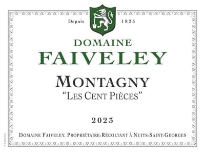Faiveley Montagny Les Cent Pieces Blanc 2023 - 750ml