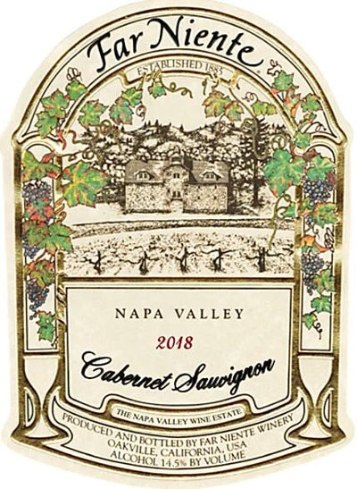 Far Niente Cave Collection Napa Valley Cabernet Sauvignon 2018 - 750ml