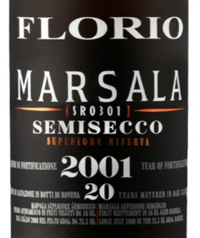 Florio Marsala Semisecco Superiore Riserva 2001 - 750ml