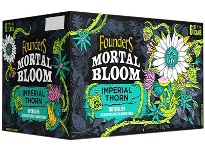 Founder's Mortal Bloom Imperial Thorn Hazy IPA - 6pk