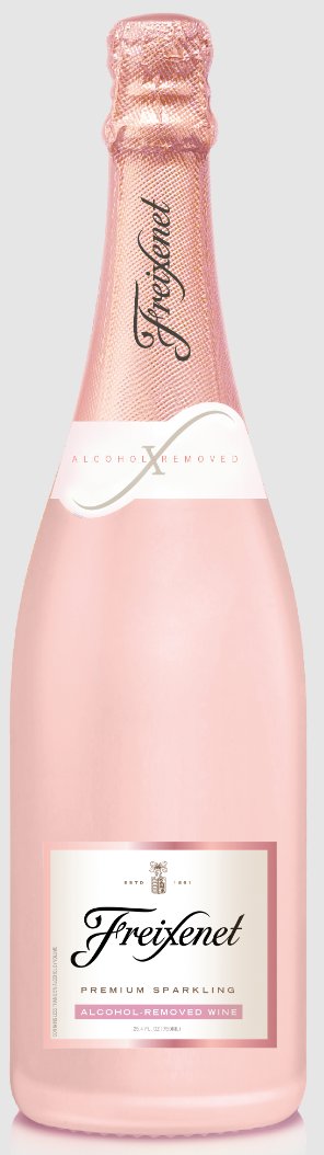 Freixenet Lower Calorie Alcohol-Removed Sparkling Rose Wine - 750ml