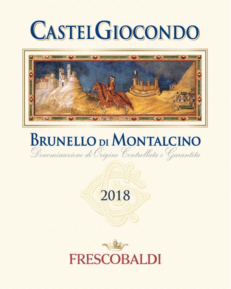 Frescobaldi CastelGiocondo Brunello di Montalcino 2018 - 750ml