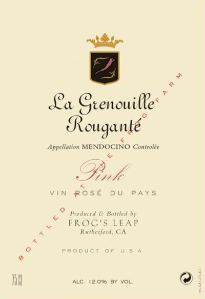 Frog's Leap 'La Grenouille Rougante' Rose 2024 - 750ml