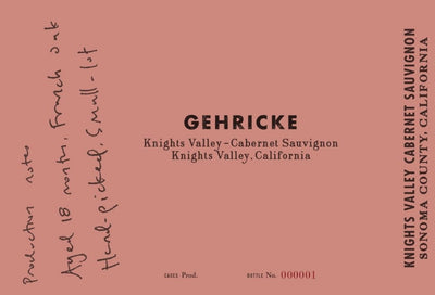 Gehricke Knights Valley Cabernet Sauvignon 2022 - 750ml