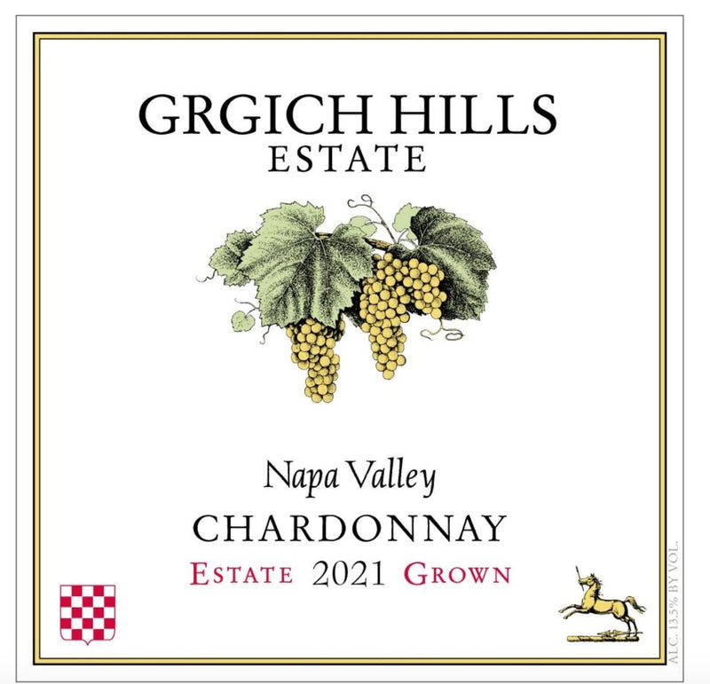 Grgich Hills Estate Chardonnay 2021 - 750ml