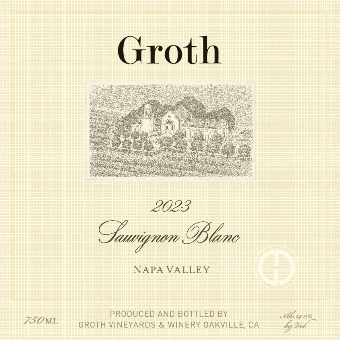 Groth Sauvignon Blanc 2023 - 750ml