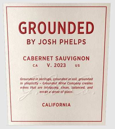 Grounded by Josh Phelps Cabernet Sauvignon 2023 - 750ml
