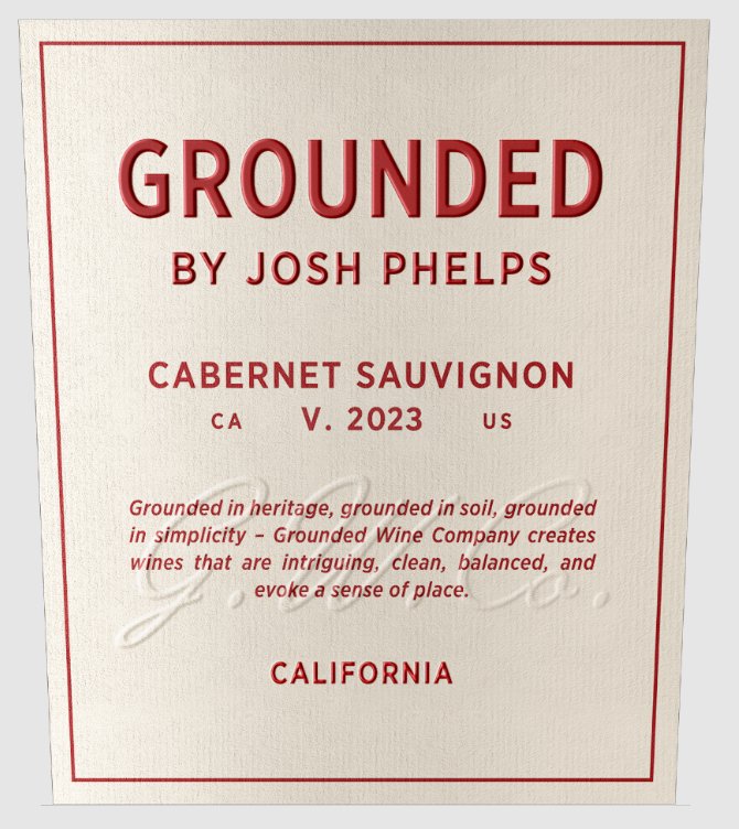 Grounded by Josh Phelps Cabernet Sauvignon 2023 - 750ml