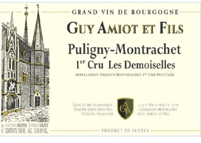Guy Amiot Puligny Montrachet Les Demoiselles 1er Cru 2021 - 750ml