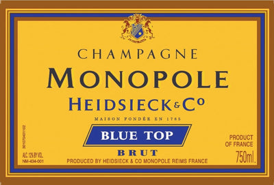 Heidsieck Monopole Blue Top Brut - 750ml