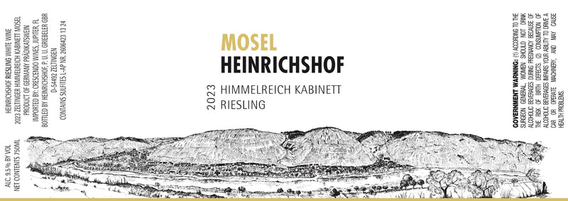 Heinrichshof Himmelreich Kabinett Riesling 2023 - 750ml