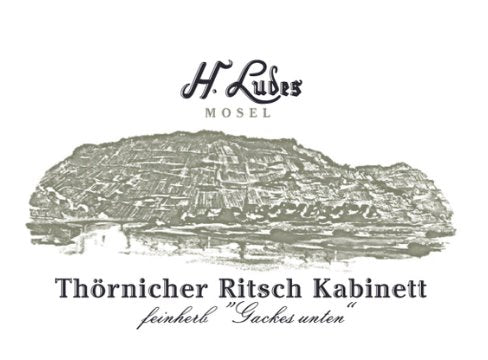 Hermann Ludes Thornicher Ritsch Kabinett Feinherb "Gackes Oben" 2022 - 750ml