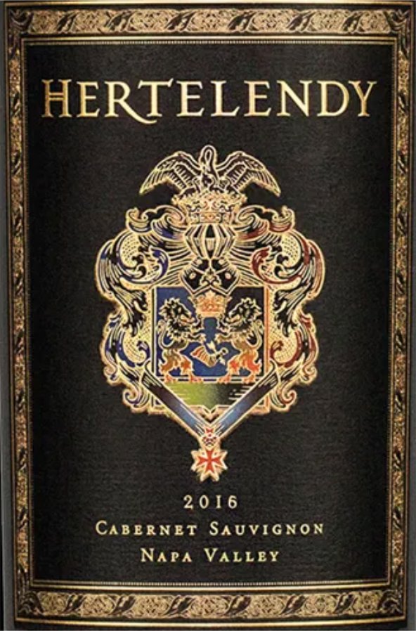 Hertelendy Napa Valley Cabernet Sauvignon 2016 - 750ml