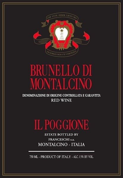 Il Poggione Brunello di Montalcino 2019 - 750ml