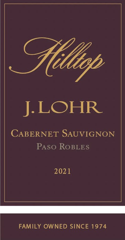 J. Lohr Hilltop Cabernet Sauvignon 2021 - 375ml