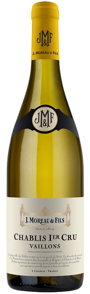 J. Moreau et Fils Chablis 1er Cru Vaillons 2019 - 750ml