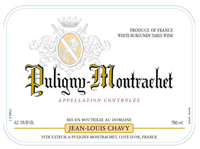 Jean-Louis Chavy Puligny-Montrachet 2021 - 750ml