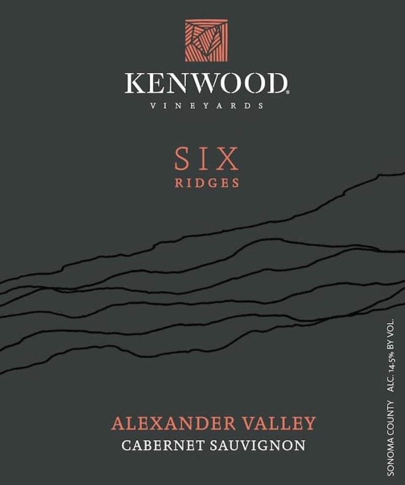 Kenwood Six Ridges Alexander Valley Cabernet Sauvignon 2021 - 750ml
