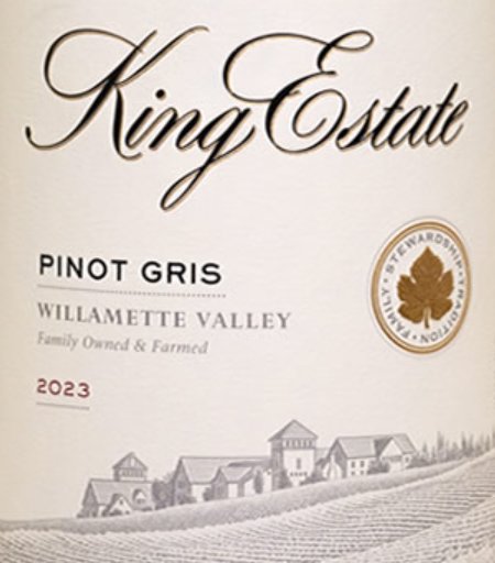 King Estate Pinot Gris 2023 - 750ml