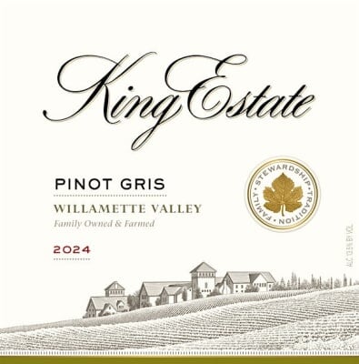 King Estate Pinot Gris 2024 - 750ml