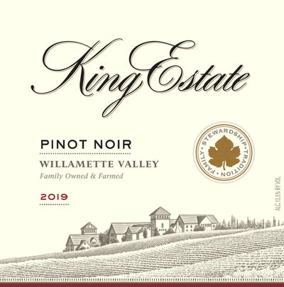 King Estate Pinot Noir 2019 - 375ml