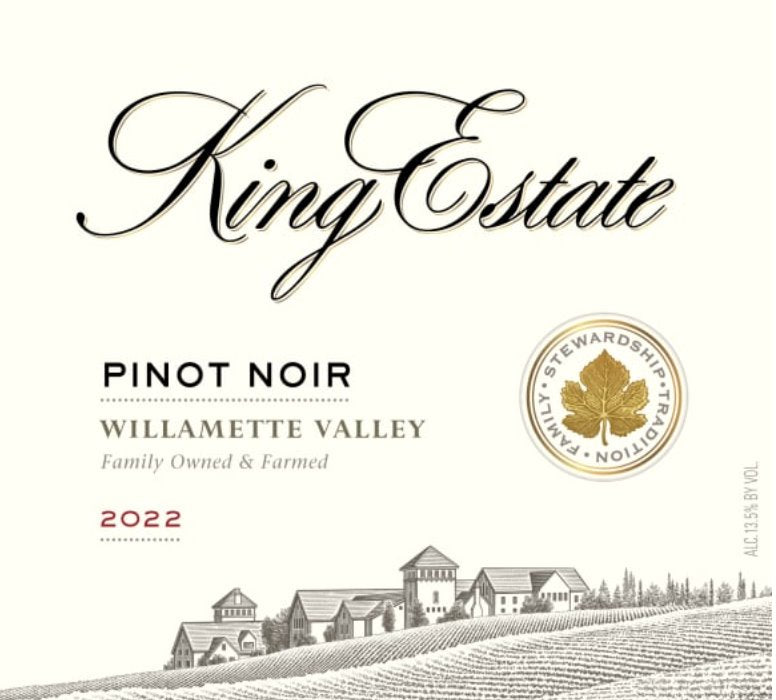 King Estate Pinot Noir 2022 - 750ml