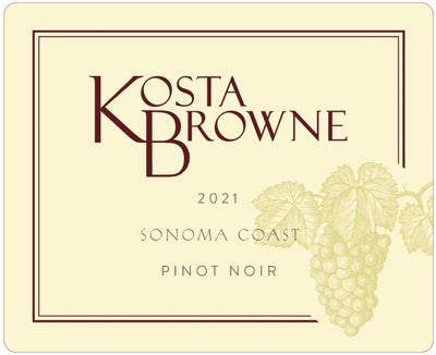 Kosta Browne Sonoma Coast Pinot Noir 2021 - 750ml