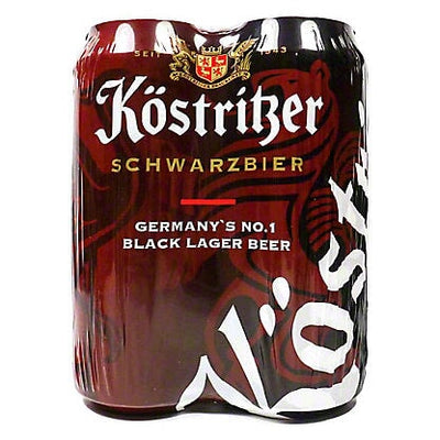Kostritzer Shwarzbier Black Lager - 4pk