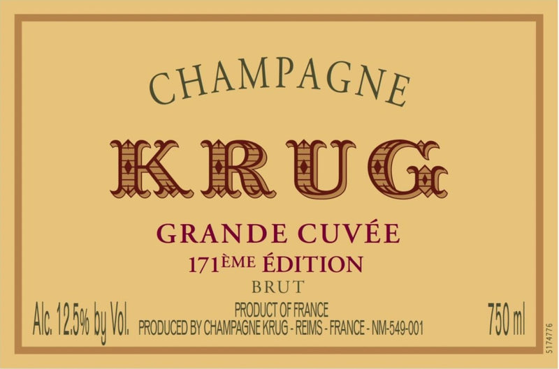 Krug Grande Cuvee 171ème Edition - 750ml