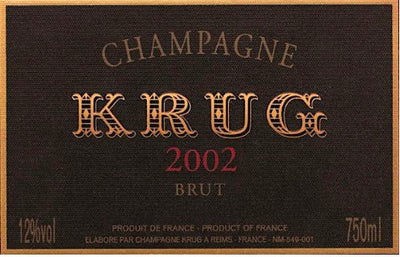 Krug Grande Cuvee 2002 Grand Brut - 1.5L