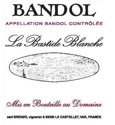 La Bastide Blanche Bandol Rouge 2019 - 750ml