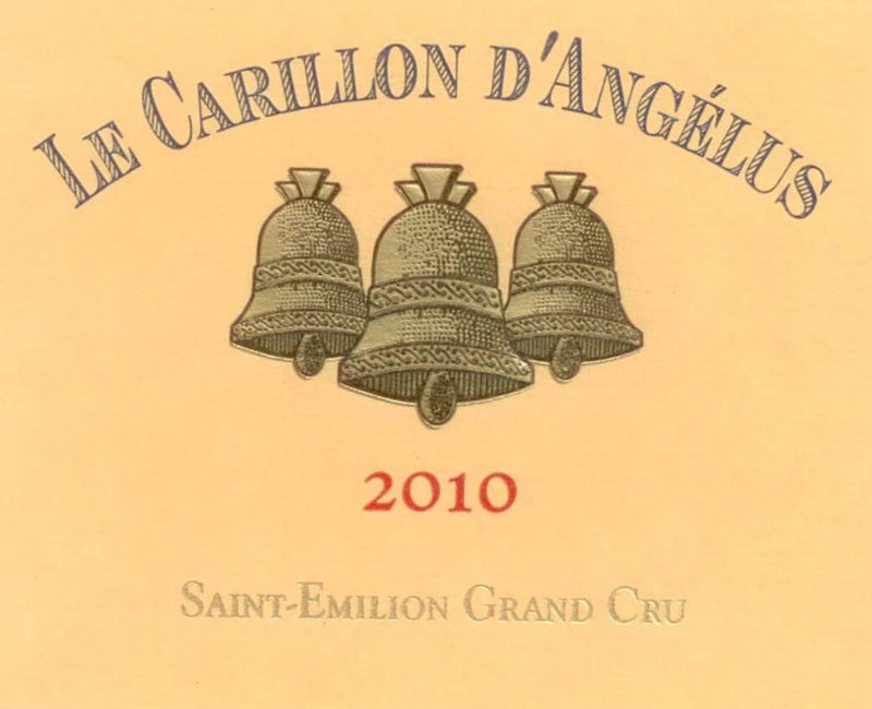 Le Carillon D’Angelus St. Emilion 2010 - 750ml