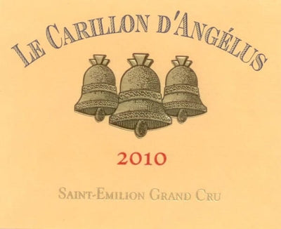 Le Carillon d'Angelus St.Emilion 2010 - 750ml (Copy)