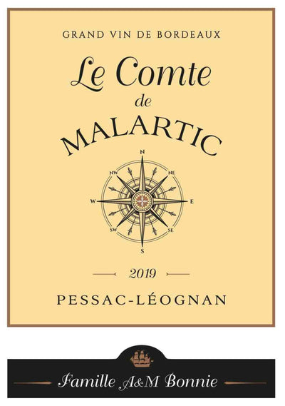 Le Comte de Malartic Pessac Leognan 2019 -750ml
