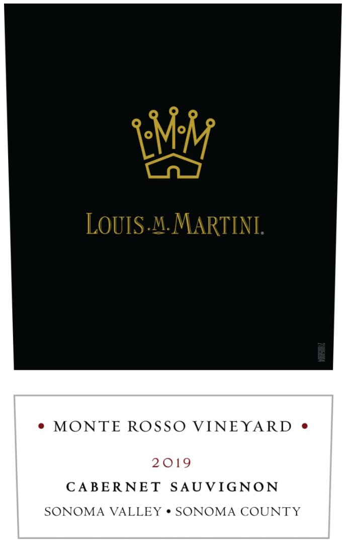 Louis Martini Monte Rosso Cabernet Sauvignon 2019 - 750ml