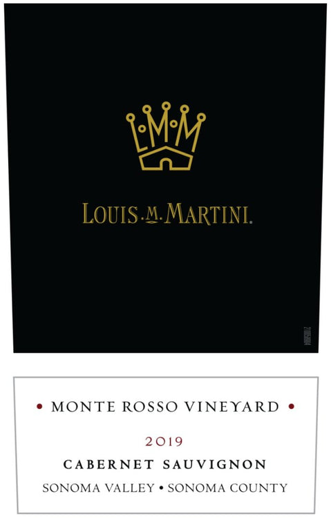 Louis Martini Monte Rosso Cabernet Sauvignon 2019 - 750ml