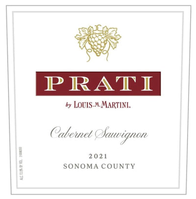 Louis Martini Prati Sonoma Cabernet Sauvignon 2021 - 750ml