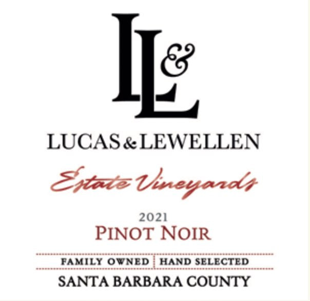 Lucas & Lewellen Estate Pinot Noir 2021 - 750ml