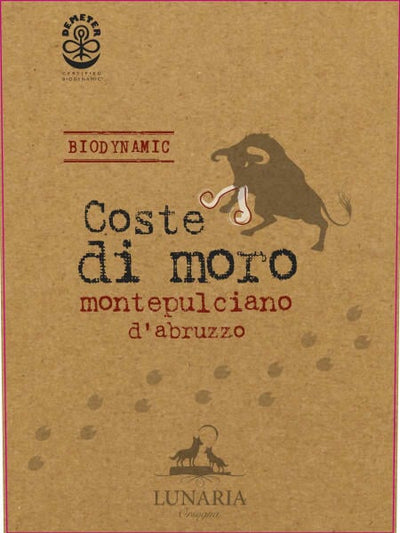 Lunaria 'Coste di Moro' Montepulciano d'Abruzzo 2018 - 750ml