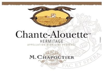 M. Chapoutier Hermitage Chante-Alouette Blanc 2017 - 750ml